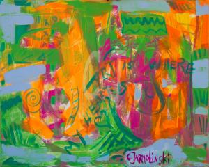 Art is where my Heart is I by Christina Jarmolinski