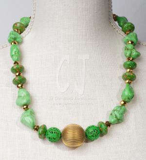 Spring is Here in green Turquoise by Christina Jarmolinski Spring is Here in green Turquoise by Christina Jarmolinski