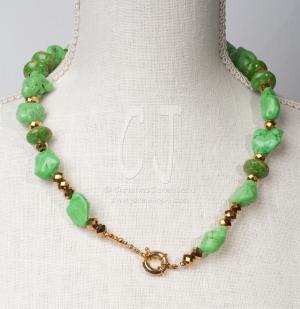 Spring is Here in green Turquoise by Christina Jarmolinski Spring is Here in green Turquoise by Christina Jarmolinski