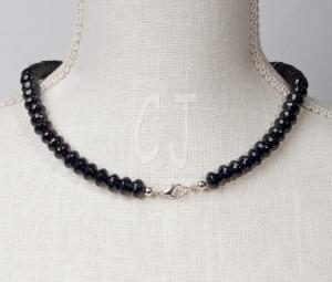 Black and White Agate Sophistication -  Chocker by Christina Jarmolinski