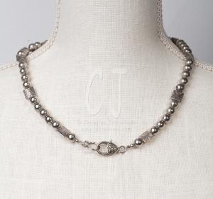 Dia de Muertos Pendant necklace by Christina Jarmolinski