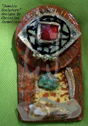 Jewelry Sculpture- Antique Little Secrets"ART JEWELRY"by Christina Jarmolinski Jewelry Sculpture- Antique Little Secrets"ART JEWELRY"by Christina Jarmolinski