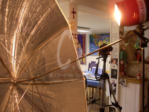 Photo Session with Rob de Koter in Christina Jarmolinski's Studio