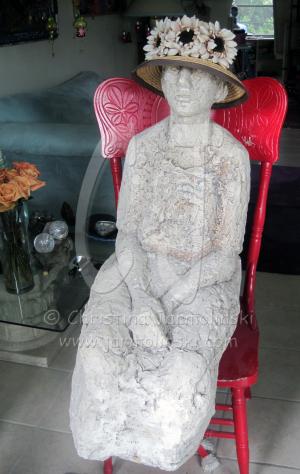 Sedona sculpture by Erich Schmidt-Unterseher +photo Christina Jarmolinski