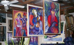 Christina Jarmolinski's Art Studio-Crystal Acres, Ft. Myers,Fl.