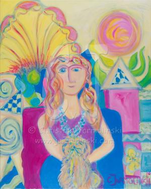 Lakshmi and Christina by Christina Jarmolinski