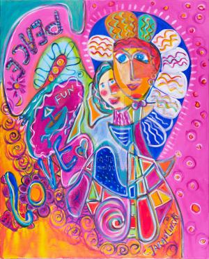 Peace and Love by Christina Jarmolinski