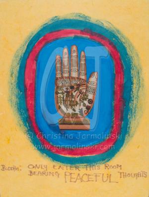 Enter Only in Peace by Christina Jarmolinski