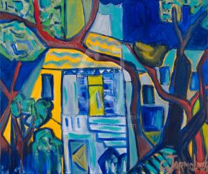 The Blue Window by Christina Jarmolinski