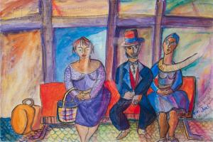 Bus Stop by Christina Jarmolinski