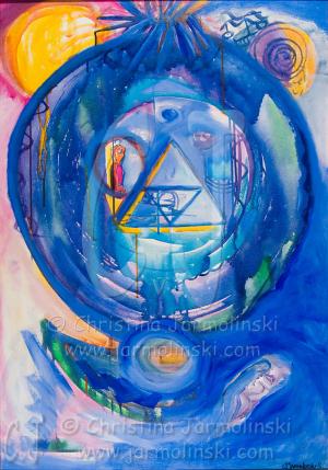 Vision of Indigo by Christina Jarmolinski