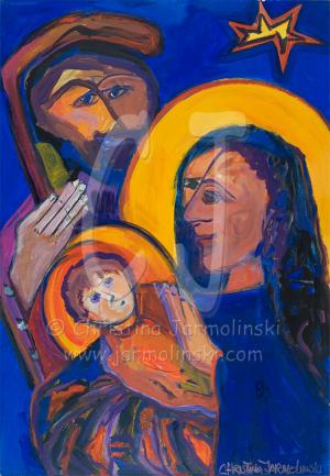 Nativity Scene by Christina Jarmolinski Nativity Scene by Christina Jarmolinski