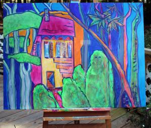 House in the Forest by Christina Jarmolinski