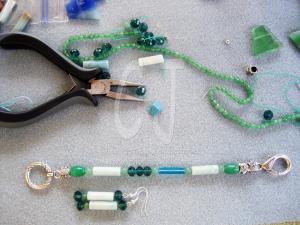 Ocean Dreams Bracelet and Earrings by Christina Jarmolinski