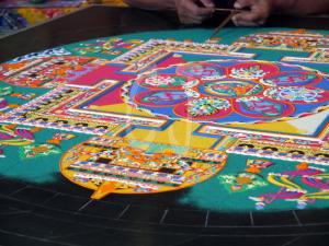 Tibetan Monks and Mandala Day 3 photos by Christina Jarmolinski