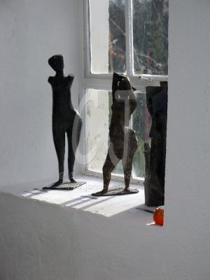Malerhof Gallery Opening with Erich Schmidt-Unterseher sculptures