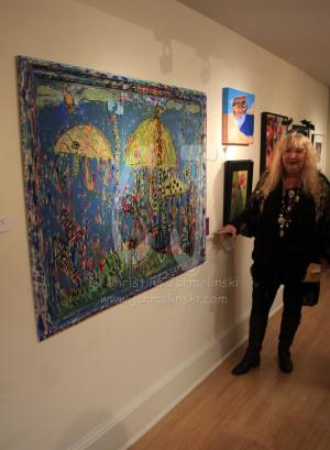 Pennies from Heaven - Assemblage by Christina Jarmolinski