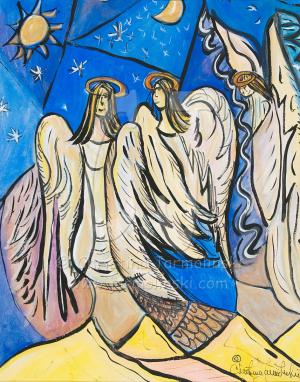 Angel Choir by Christina Jarmolinski