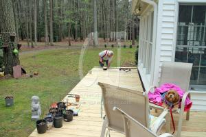 deck almost finished by Christina Jarmolinski