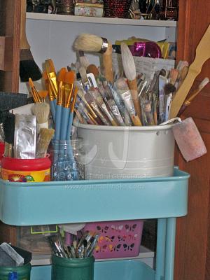 Brushes anybody! by Christina Jarmolinski