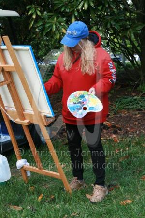 The Golfer - award winning by Christina Jarmolinski