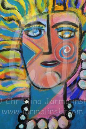 "La Masquarde" by Christina Jarmolinski