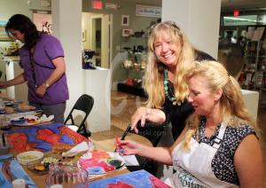  Sip and Paint Workshop- Mixed Media by Christina Jarmolinski