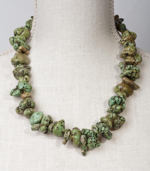 Green turquoise- organic natural color by Christina Jarmolinski