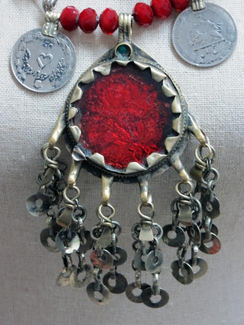 Antique Indian Pendent "ART JEWELRY"by Christina Jarmolinski