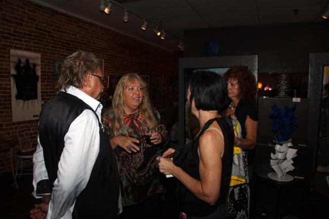 Aug. 3, 2012- Art Show in Act Gallery by Christina Jarmolinski