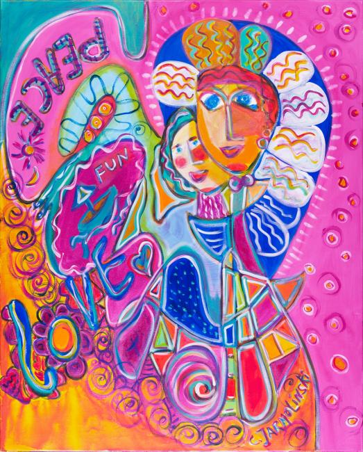 Peace and Love by Christina Jarmolinski