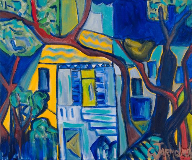 The Blue Window by Christina Jarmolinski