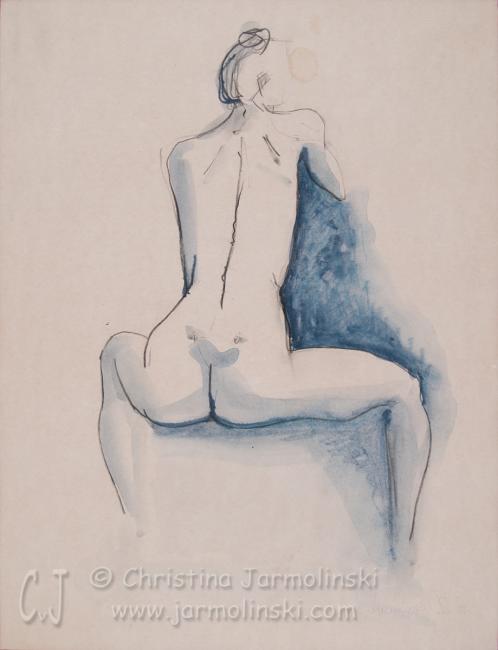 Nude Backside by Christina Jarmolinski