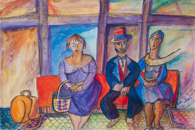 Bus Stop by Christina Jarmolinski