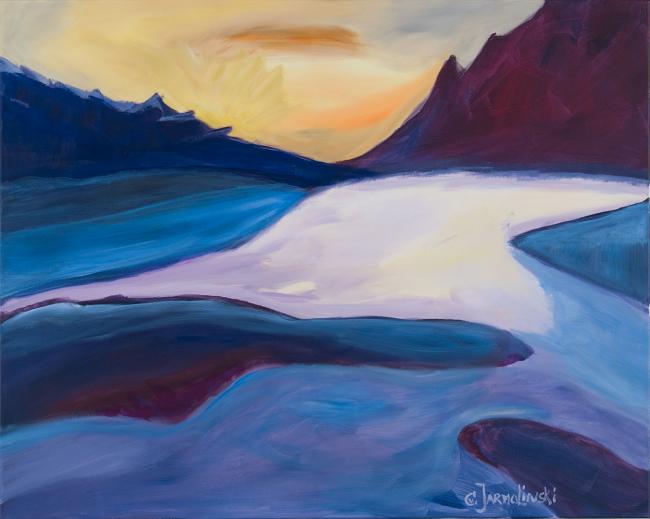 Mountain Lake by Christina Jarmolinski