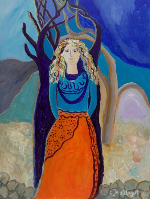 Rocks and Olive Trees by christina Jarmolinski