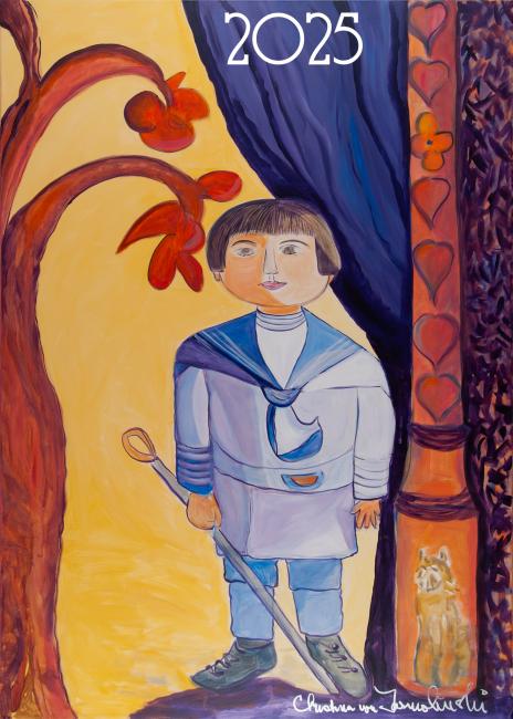 Cover Page of Calendar 2025 The little Prinz by Christina Jarmolinski