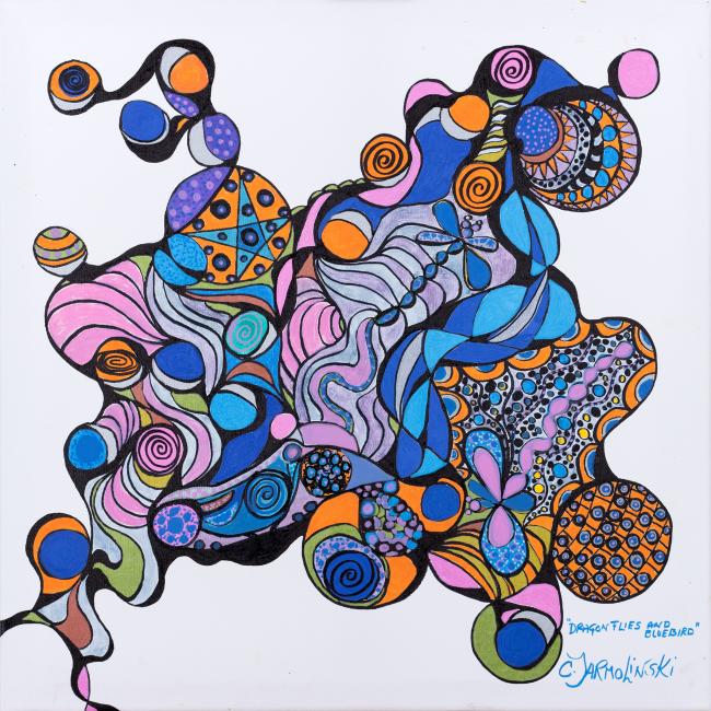 Christina colors her World - Zentangle Art