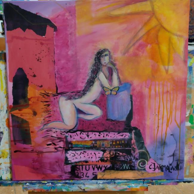 Christina - Jarmolinski - fine - art - Some of my newer works-A Lazy Sunday Afternoon