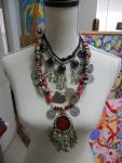 Antique Indian Pendent "ART JEWELRY"by Christina Jarmolinski