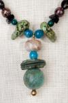 Turquoise and Antique Coins by Christina Jarmolinski