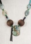 Amazonite Necklace "ART JEWELRY" by Christina Jarmolinski Amazonite Necklace "ART JEWELRY" by Christina Jarmolinski