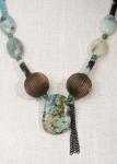 Amazonite Necklace "ART JEWELRY" by Christina Jarmolinski Amazonite Necklace "ART JEWELRY" by Christina Jarmolinski