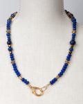 Royal Afghanistan Lapis Lazuli Pendant Necklace by Christina Jarmolinski