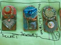 Jewelry Sculpture- Antique Secrets by Christina Jarmolinski