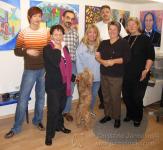 The Malerhof Art School --Christina with her Students in Germany