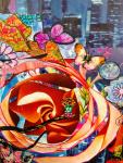 Out on a Limb - Detail -Zen Art by Christina Jarmolinski