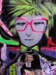Andy Warhol and Obama-details by Christina Jarmolinski