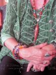 Beautiful Malachite, Carnelian and Herkimer Diamond Designs by Christina Jarmolinski