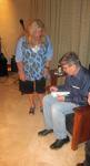 Tony Broy and Christina Jarmolinski at book signing by Tony Broy